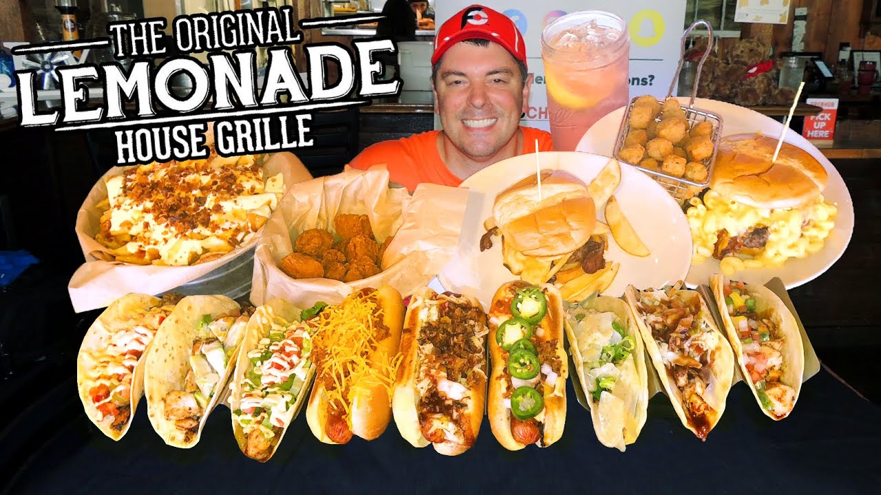 Lollapalooza Food Challenge w/ Burgers, Hot Dogs, and Tacos!!