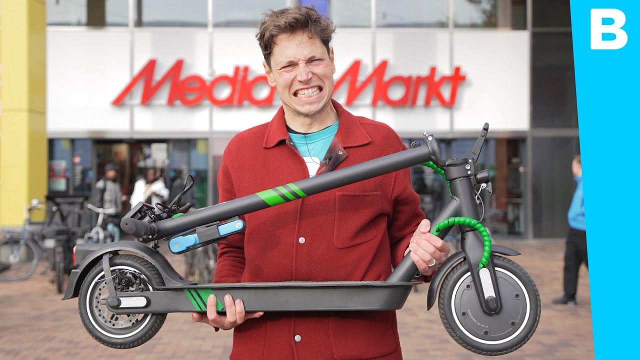 LEGALE elektrische STEP van de MediaMarkt 🤯