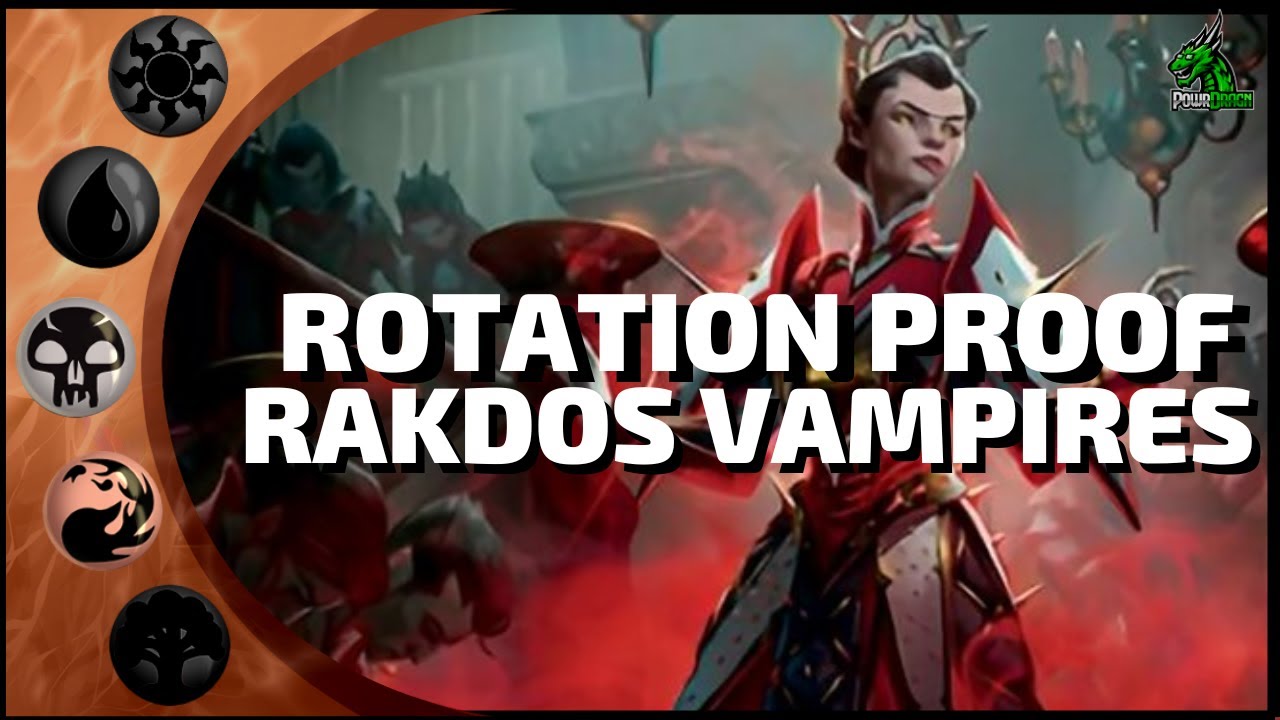 ⚫🔴RAKDOS VAMPIRES is Rotation Proof  | Dominaria United Standard 2023 Deck MTG Arena BO1 Ranked