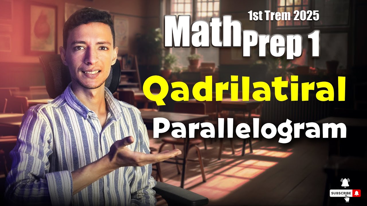 Math prep1 Geometry  Lesson 5 Quadrilaterals  ماث أولى اعدادي منهج جديد