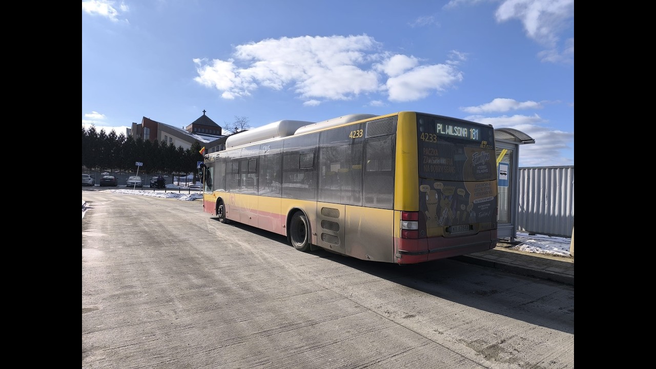 MAN NL313 Lion's City CNG na linii 181