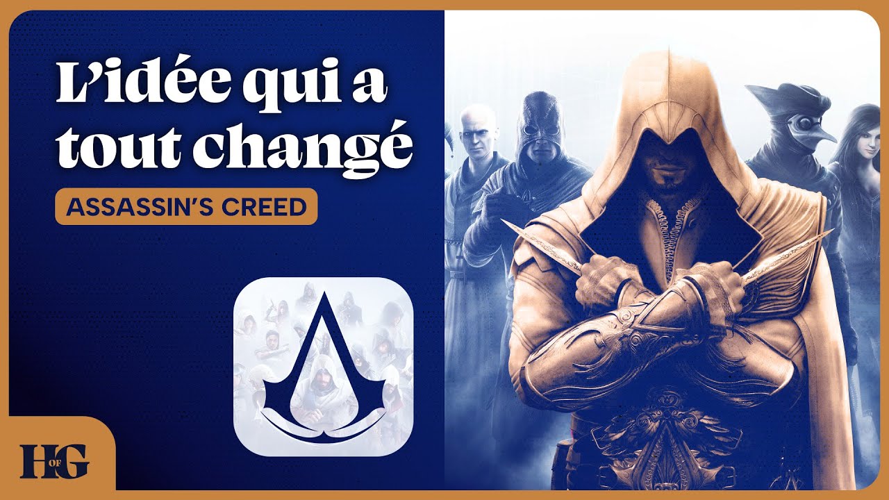 La saga qui voulait changer l'histoire... et qui a réussi ✨ Hall of Game Assassin's Creed