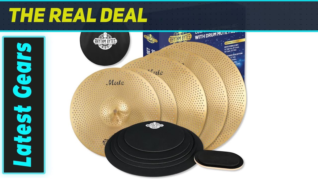 Best Quiet Drum Practice: Rhythm Bytes Soundpier Pack