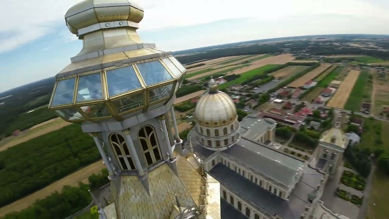 Dzień 4 - Licheń z lotu ptaka.