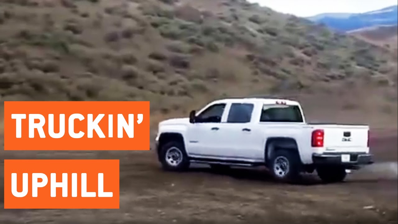 Pickup Truck Makes Impressive Climb | Uphill Battle