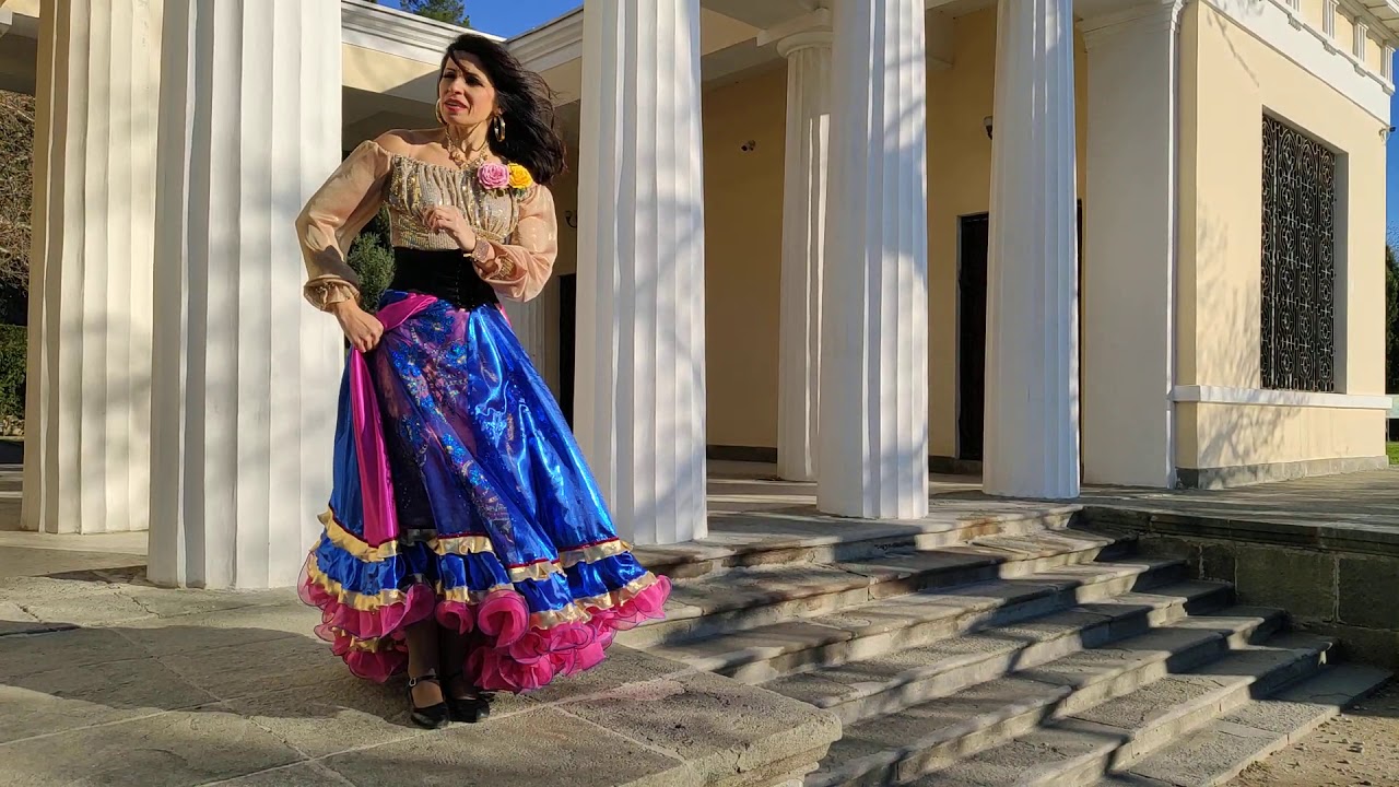 Цыганский танец. Урок № 4. Старинное таборное движение. Земфира Архинчеева. 