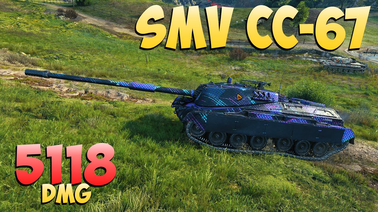 SMV CC-67 - 6 Kills 5.1K DMG - Вторичный! - Мир Танков