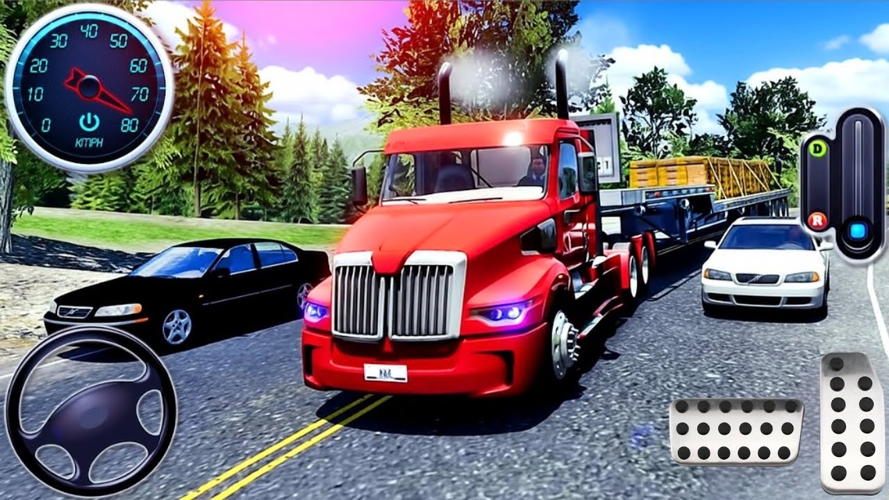 🚛 Cargo Truck Transporter Simulator 2025 - Truck Transporter Trailer Driver 3D - Android Gameplay