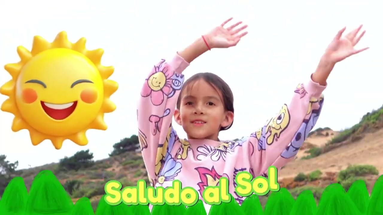 Saludo al Sol: Canci&oacute;n de Yoga para Ni&ntilde;os - M&uacute;sica Divertida y Movimientos de Yoga