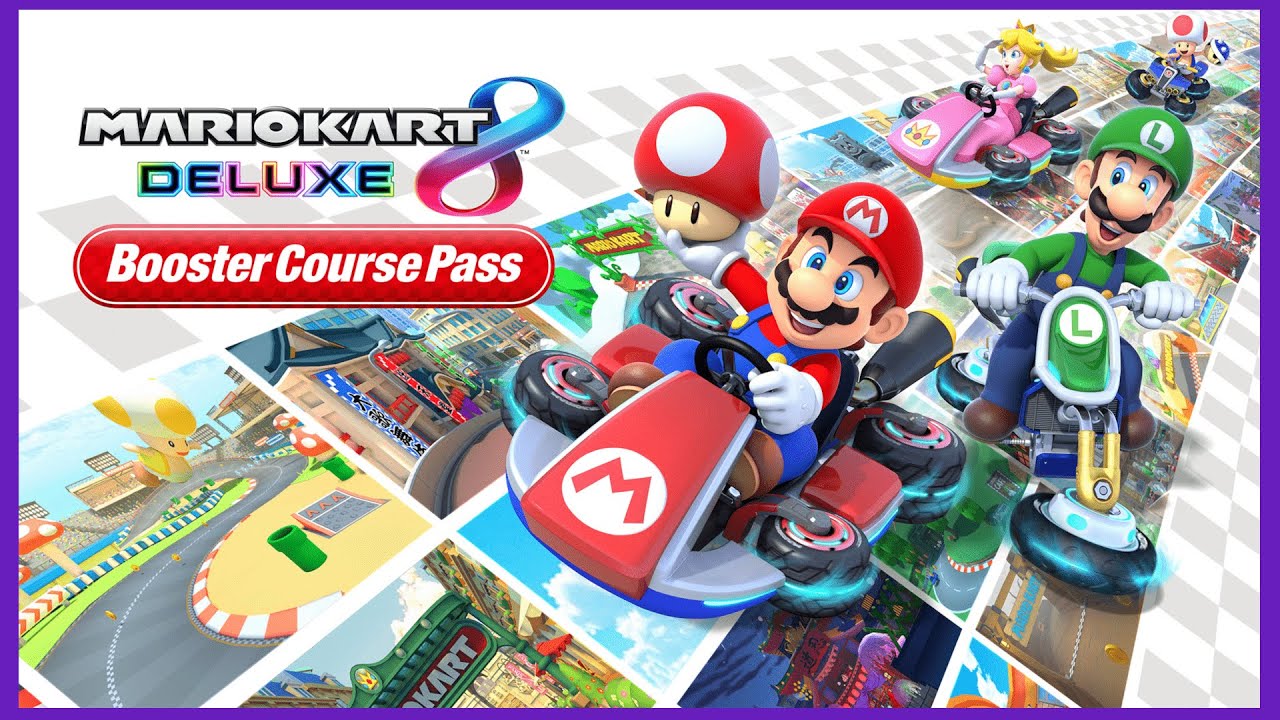 Waluigi Stadium - Fanmade Mario Kart 8 Deluxe Booster Course Pass Remix