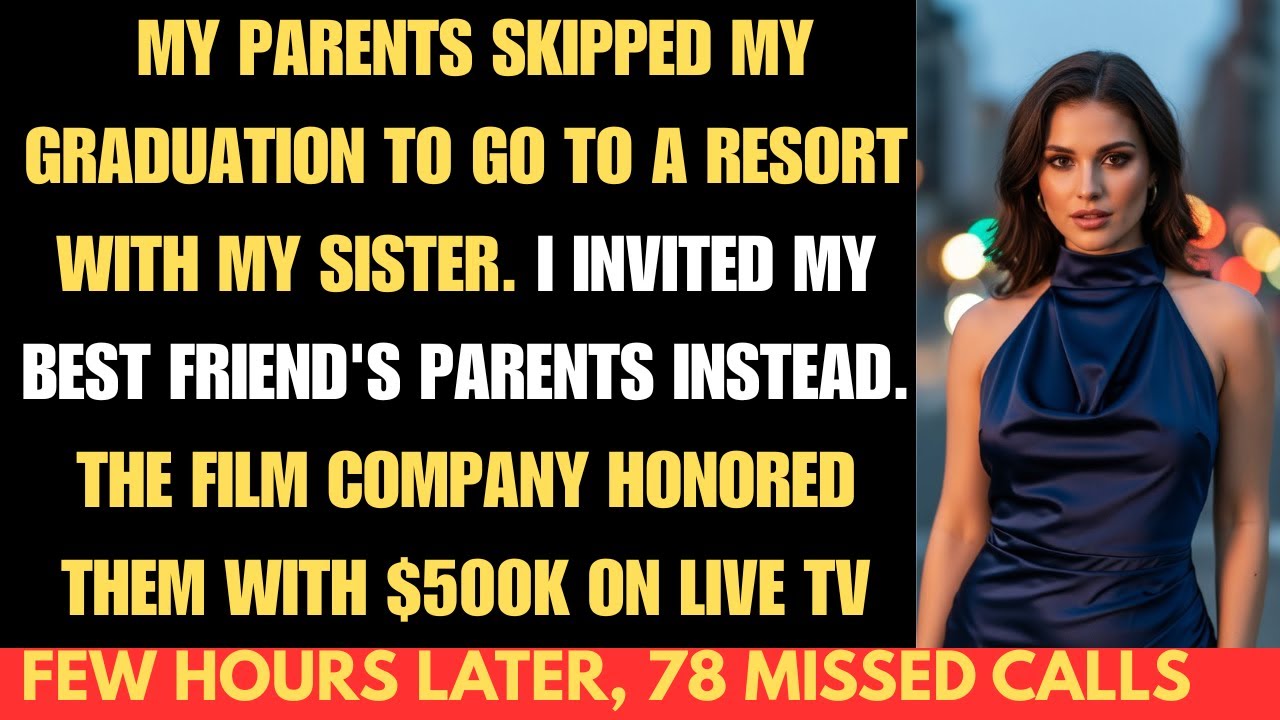 My Parents Skipped My Graduation For My Sister's Resort Trip&mdash;What Happened On Stage Left Them pan...