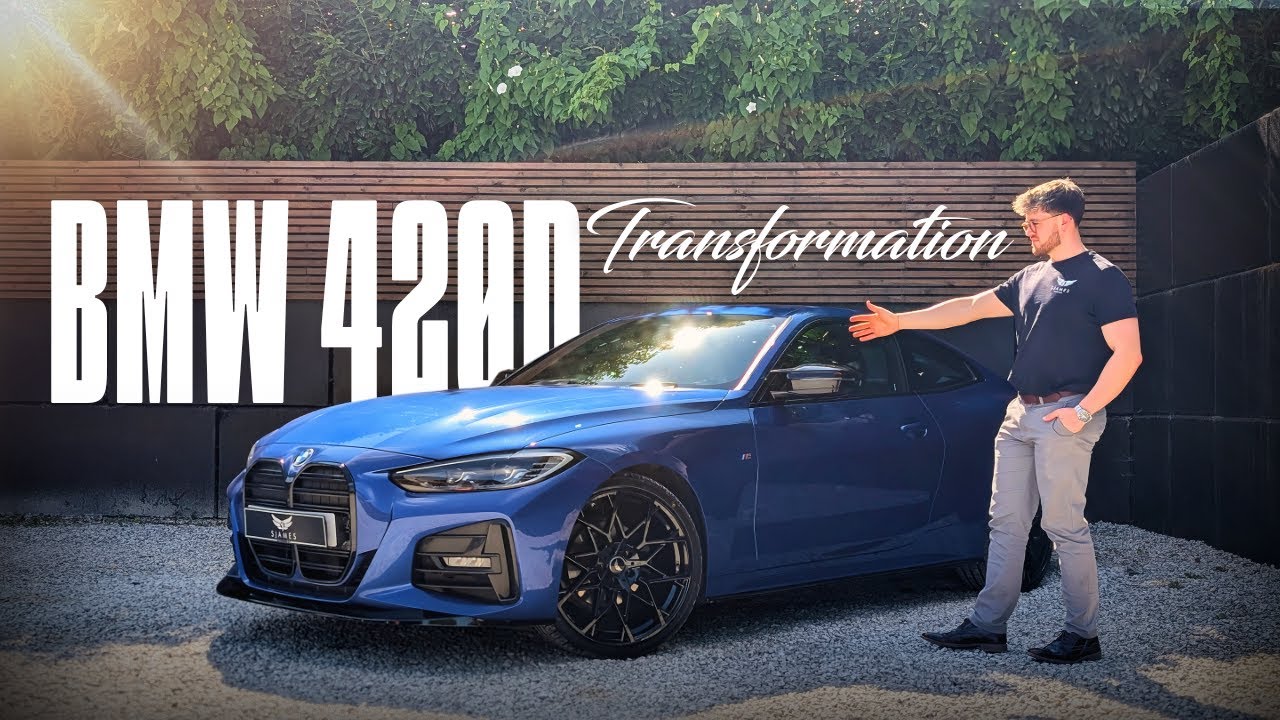 ПОЛНЫЙ ФОТО ДО И ПОСЛЕ ПРЕОБРАЖЕНИЯ BMW 4 серии