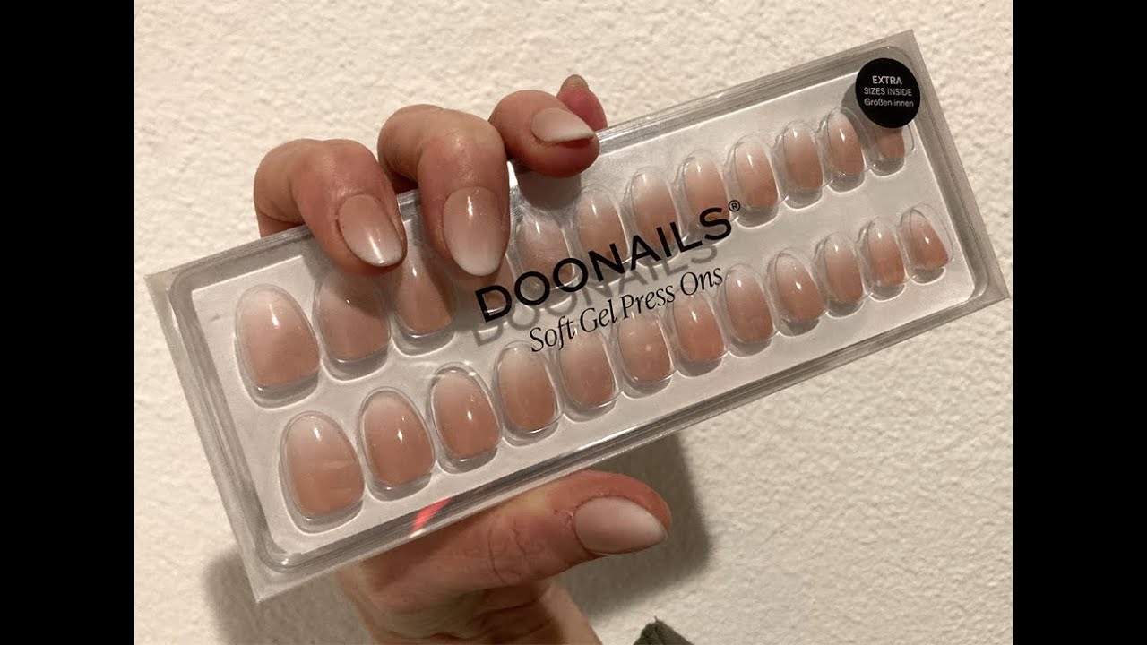 Künstliche Fingernägel (Doonails Soft Gel Press on) entfernen / how to remove