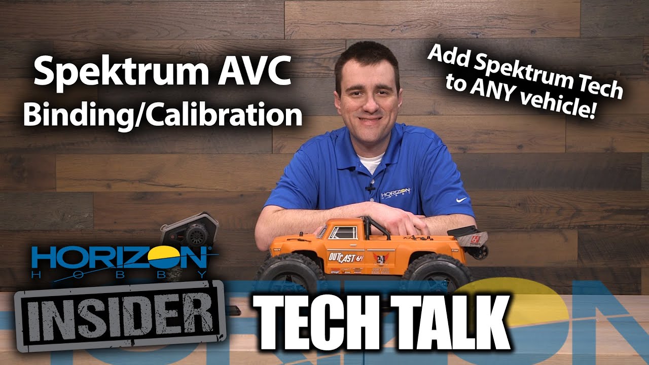 Horizon Insider Tech Talk: Spektrum AVC Technology - Binding/Calibration