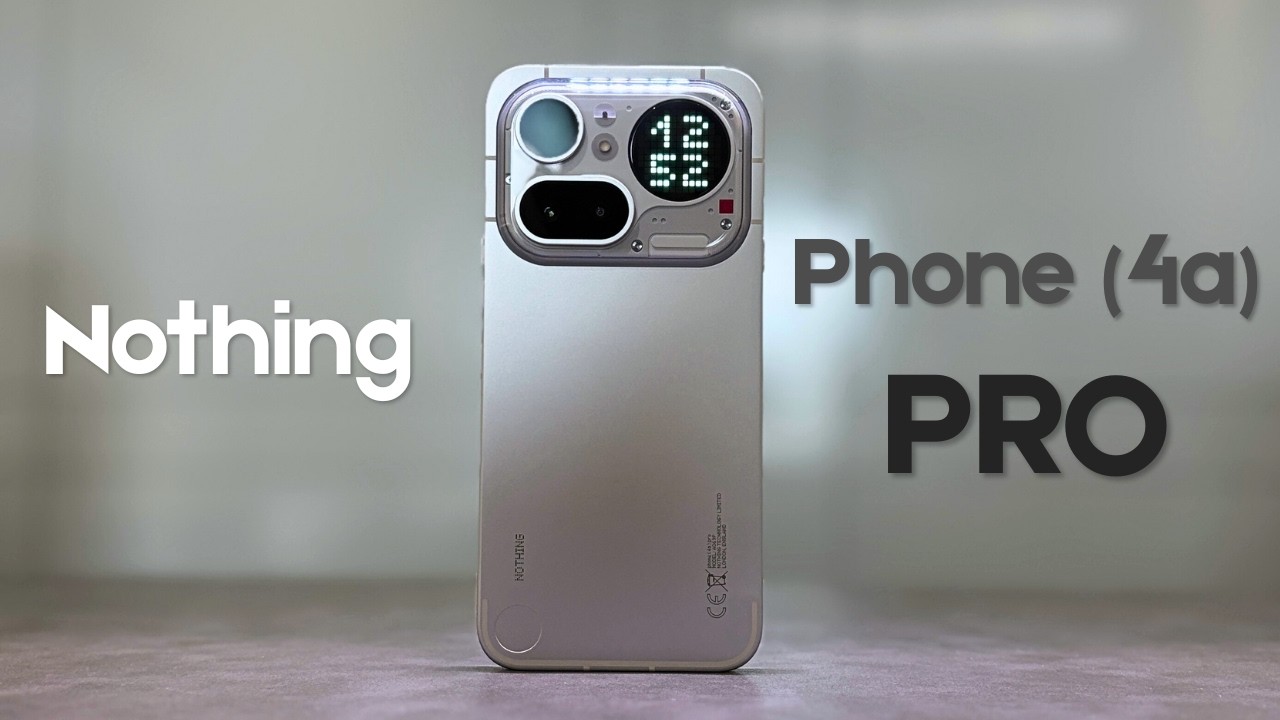 Nothing Phone (4a) Pro Unboxing & First Impressions &ndash; New Design! 🚀