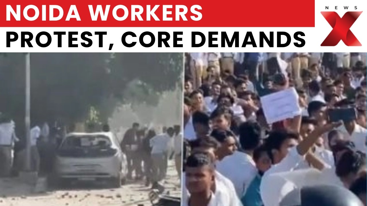 Noida Workers Protest: What Are The Core Demands Behind The Massive Agitation | Latest News | NewsX