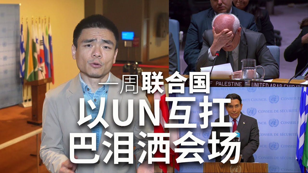 一周联合国：UN以色列互扛 巴代表泪洒会场