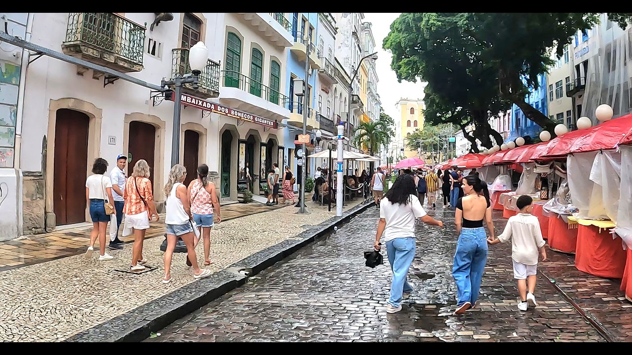 Chuva no Recife Antigo hoje🌧🥶❄️ Rua da aurora