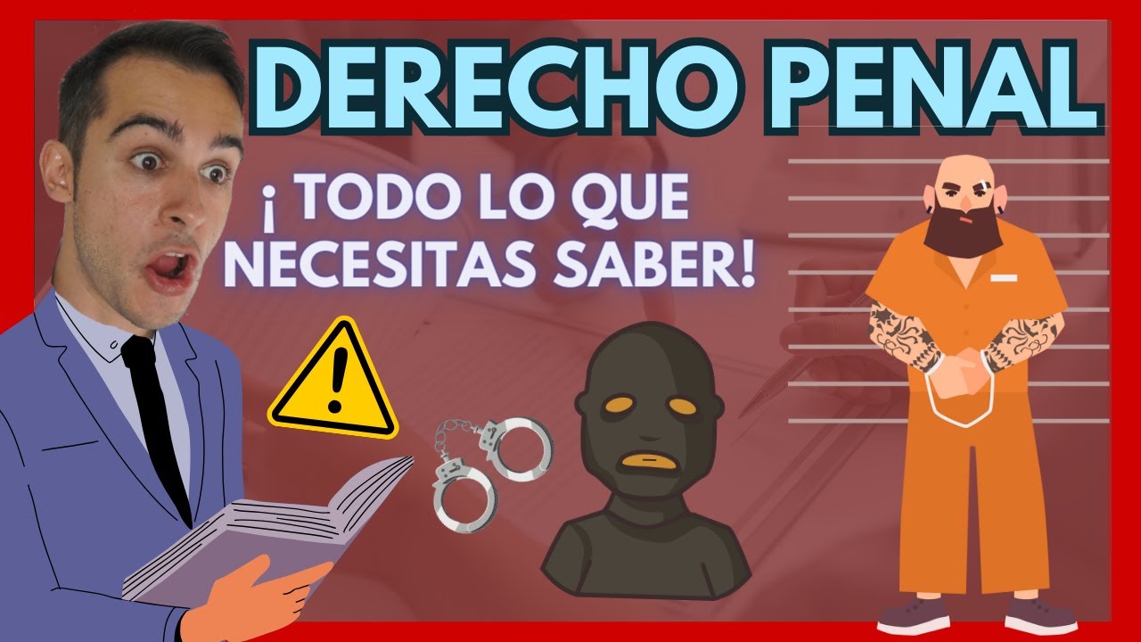 💥 DERECHO PENAL &iquest;Qu&eacute; es?【Todo EXPLICADO en Materia Penal】