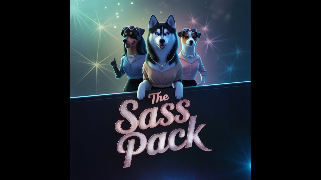 Sass Pack – “Run With the Pack” (Pop • Rock • Punk Dog Band Music Video)