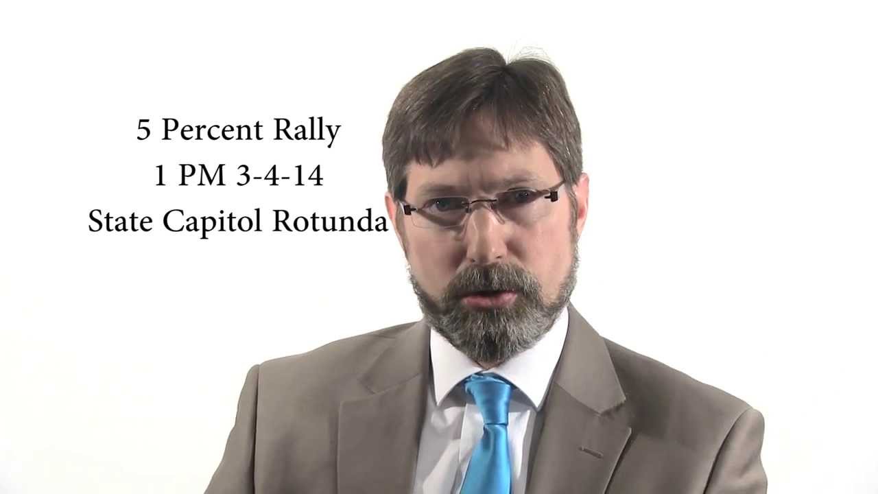 Invitation to the 5 Percent Rally In Saint Paul