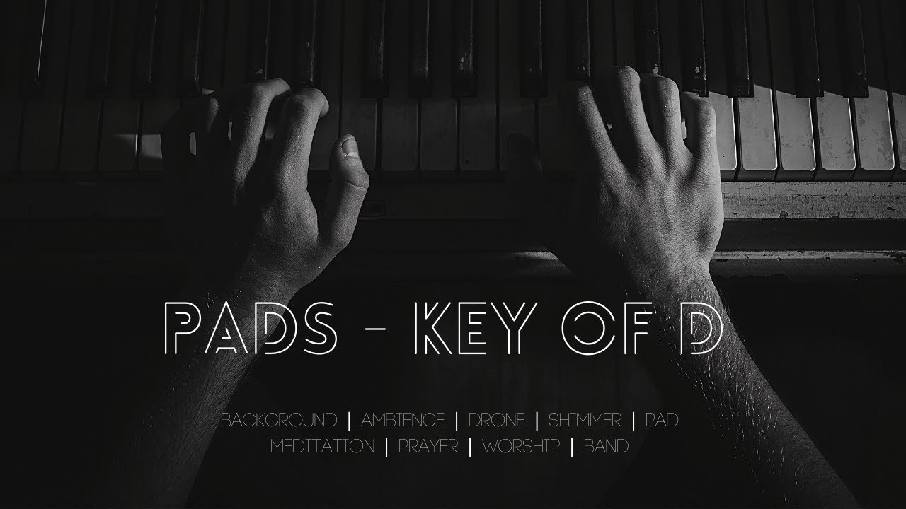 1 Hour Pad in Key of D // Bethel Hillsong Elevation Worship Ambient Shimmer Pads