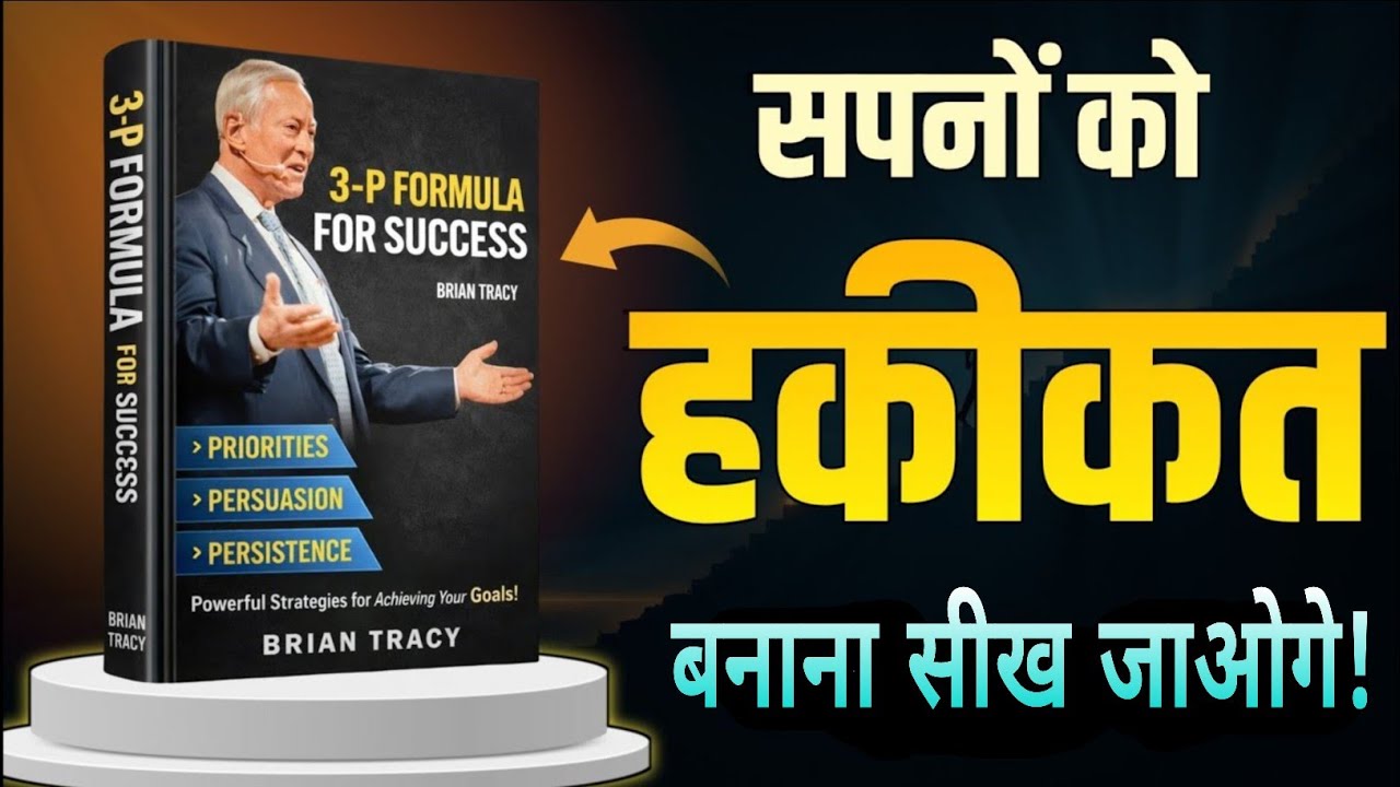 Brian Tracy का 3P Formula 🔥 सपनों को हकीकत बनाने का Secret!