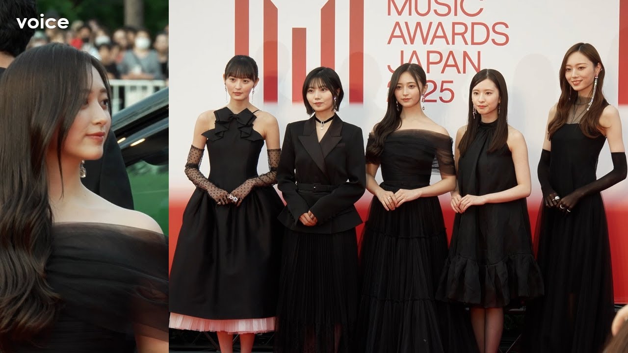 【顔アップ有】乃木坂46、美しすぎるレカペ　MUSIC AWARDS JAPAN 2025