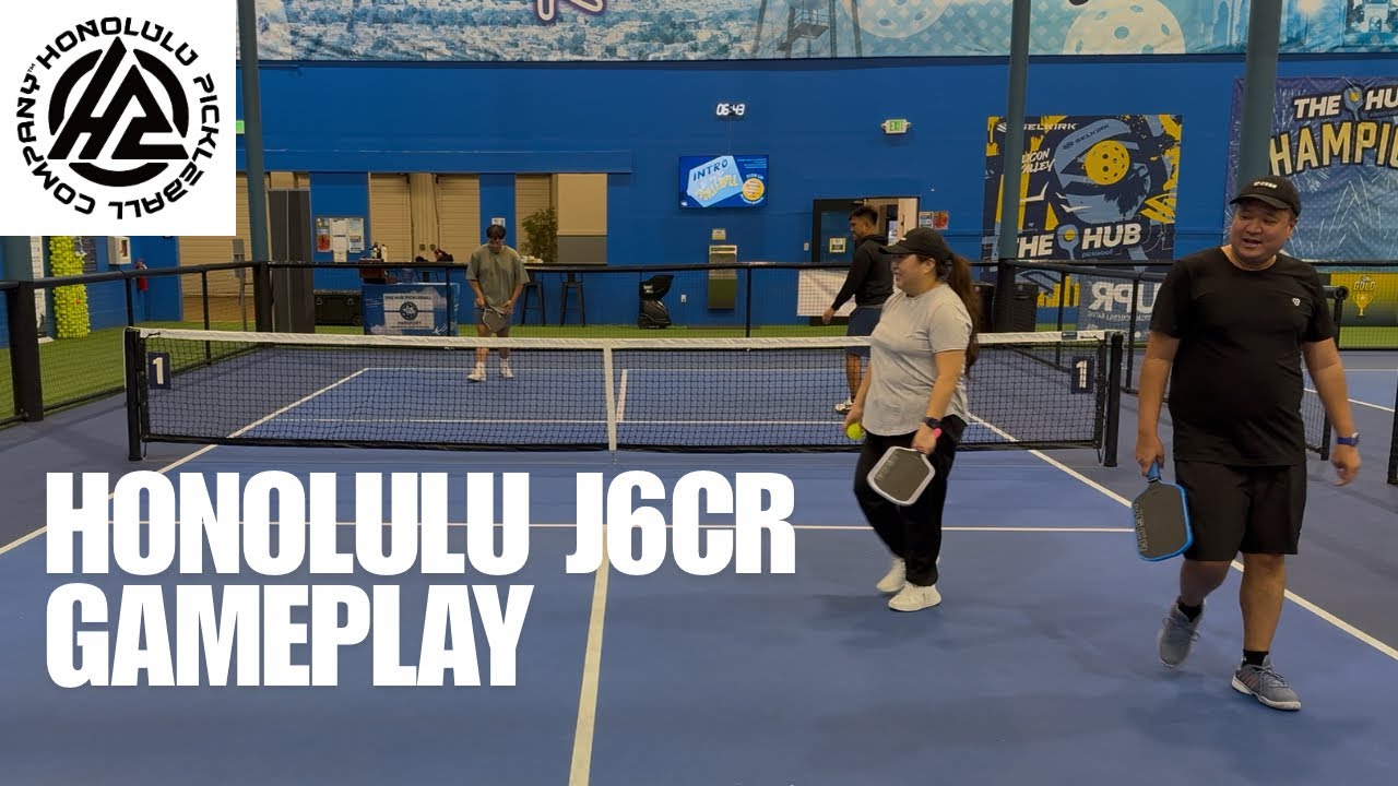 Honolulu Pickleball J6CR Gameplay!