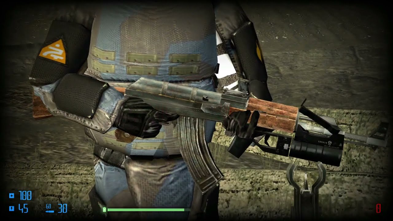 COD4' AK-47 with GP30 for Half-Life 2: Smod 40
