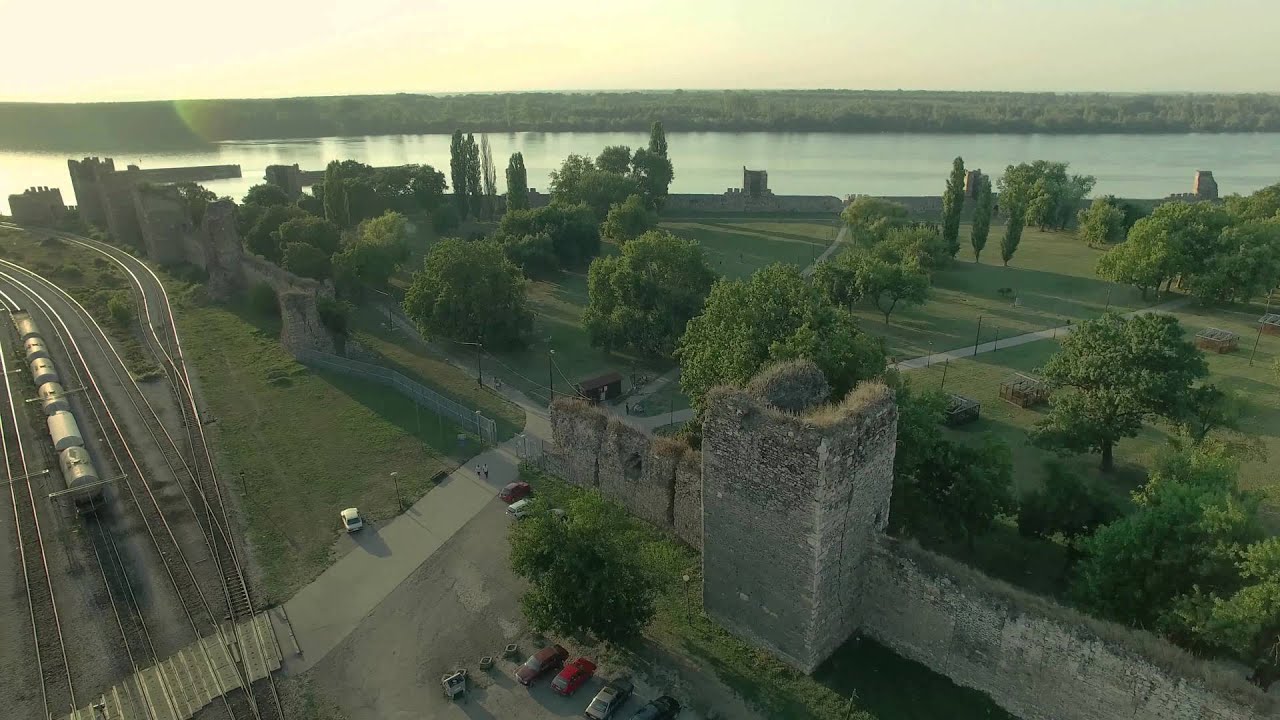 Smederevska tvrđava iz vazduha (4k)