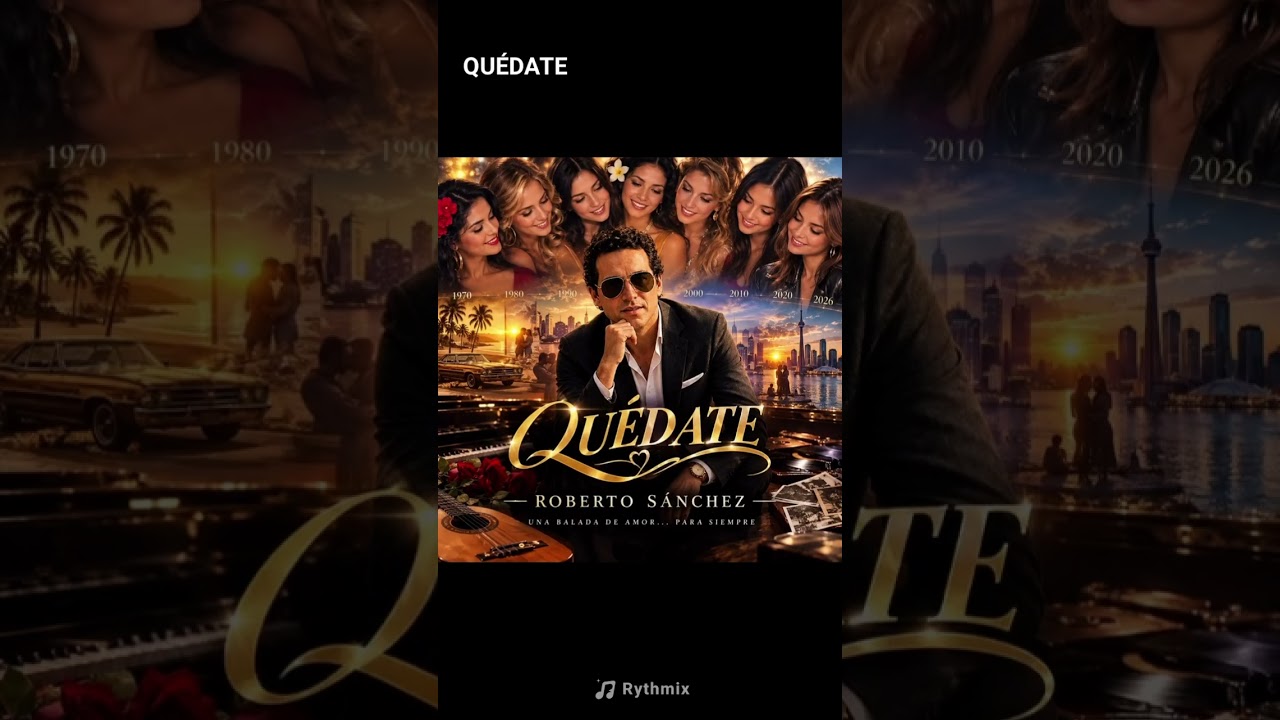 QU&Eacute;DATE - Roberto S&aacute;nchez @YouTube @Spotify @Google @VEVO @torontorecordssongs @TorontoSun @meta 