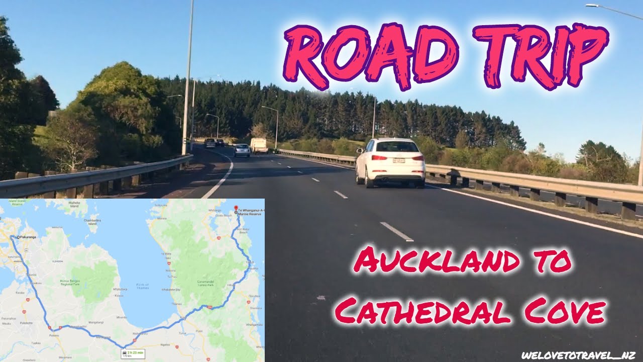 Road Trip Auckland to Cathedral Cove (Coromandel Peninsula) |  New Zealand | Travel Vlog