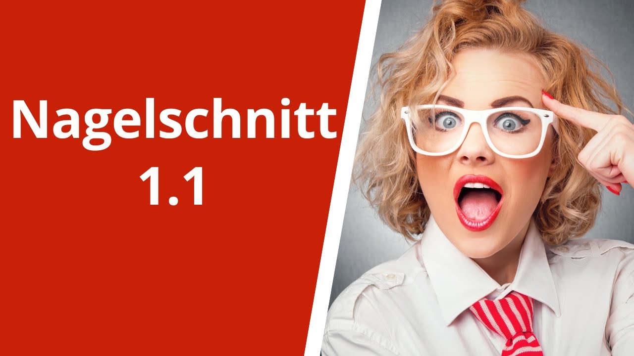 Wie schneide ich meine Nägel richtig? Nagelschnitt 1.1