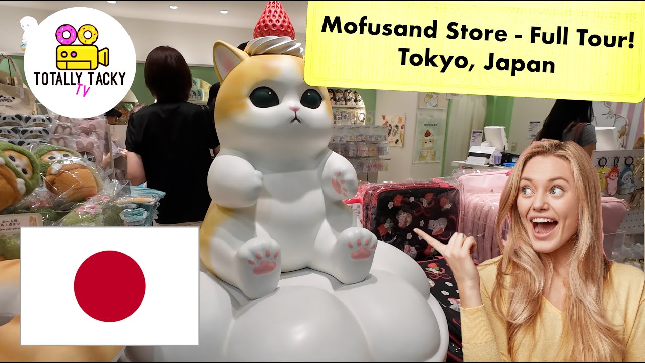 Official Mofusand Store Tokyo Character Street Full Tour Tokyo Station Japan ASMR 4K