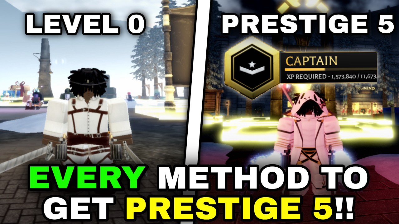 HOW TO GET MAX LEVEL FAST (EVERY METHOD FULL GUIDE) In AOT:R || Attack On Titan Revolutions ||