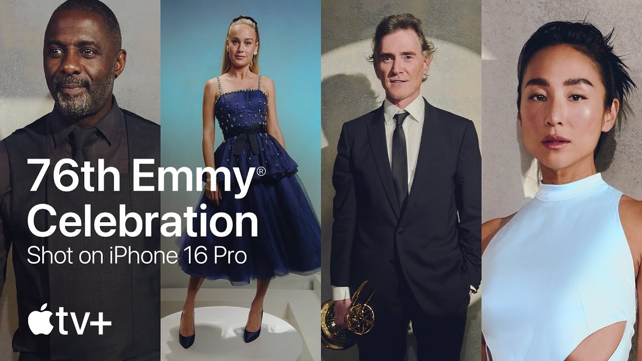 Emmys 2024 Portrait Studio: Shot on iPhone 16 Pro | Apple TV