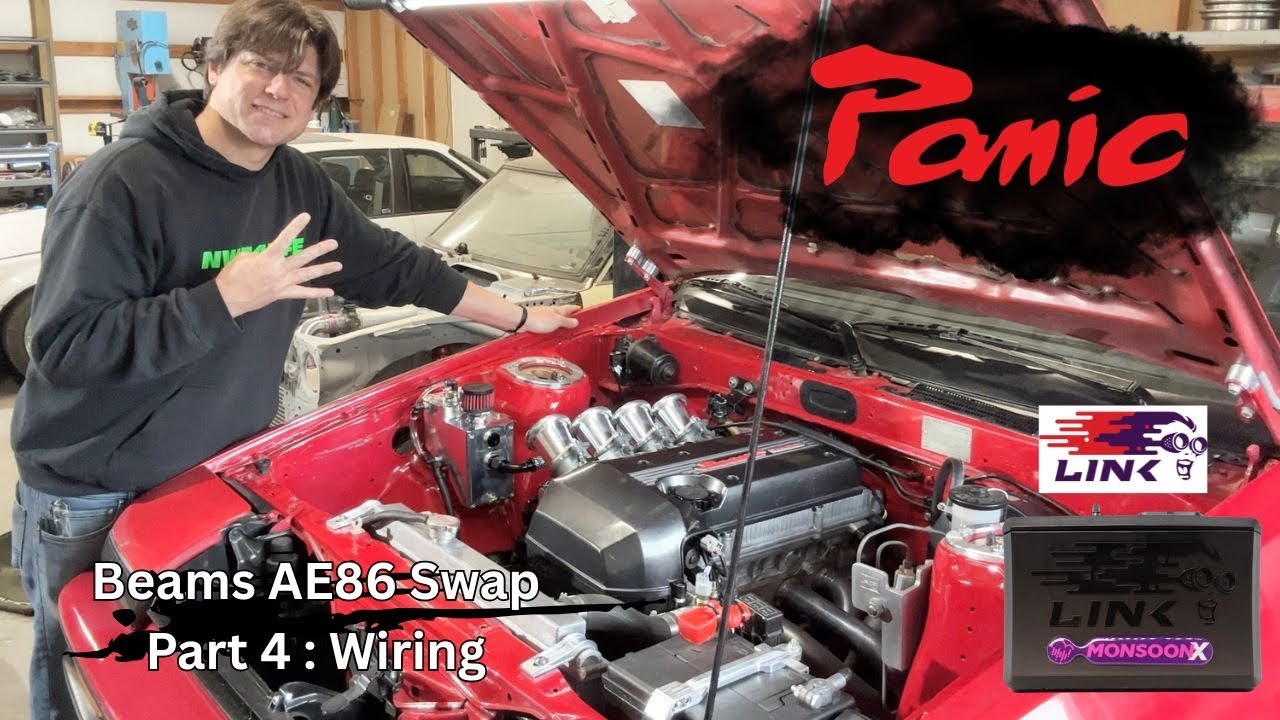 How to Beams 3SGE swap into AE86 Part 4 : Wiring