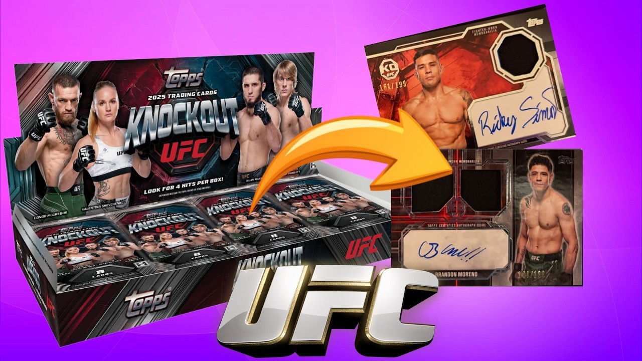 #81 - Topps - Knockout UFC Hobby Box 2025 bontás
