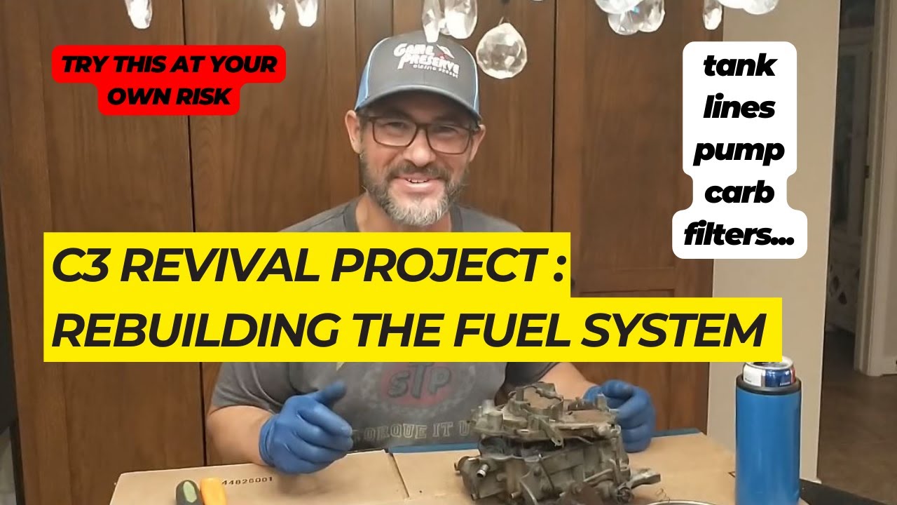 C3 Corvette Restoration part3: Fuel System Overhaul (fumes got to me)