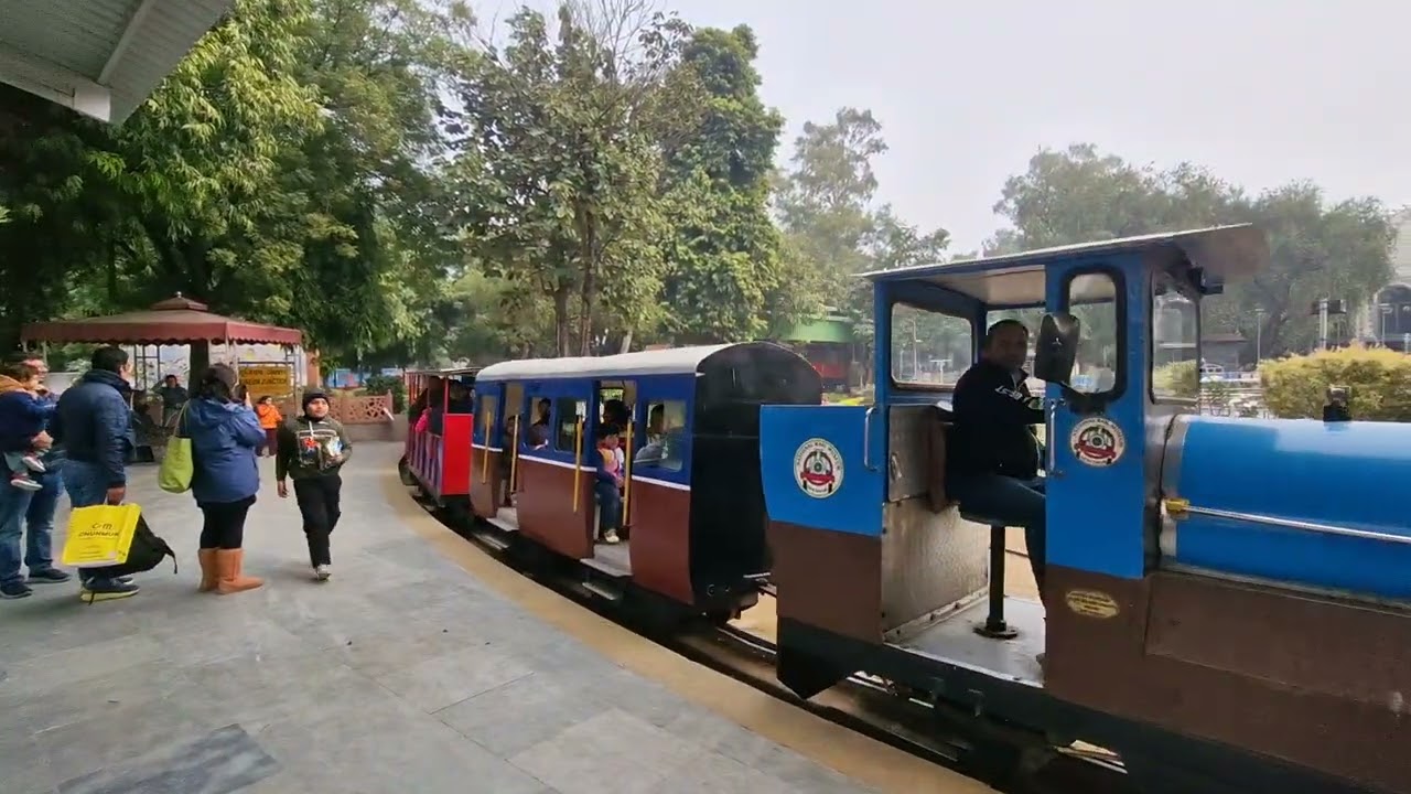 Rail museum in New Delhi