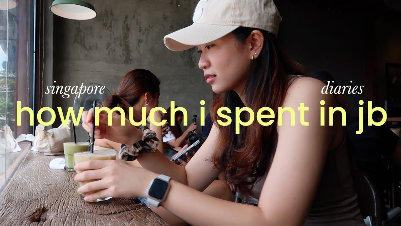 how much i spent a day in JB | singapore weekend diaries, thrifting, cafes, hai di lao