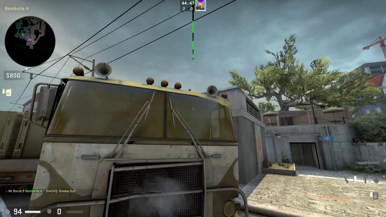 useless Overpass smoke for mid rush