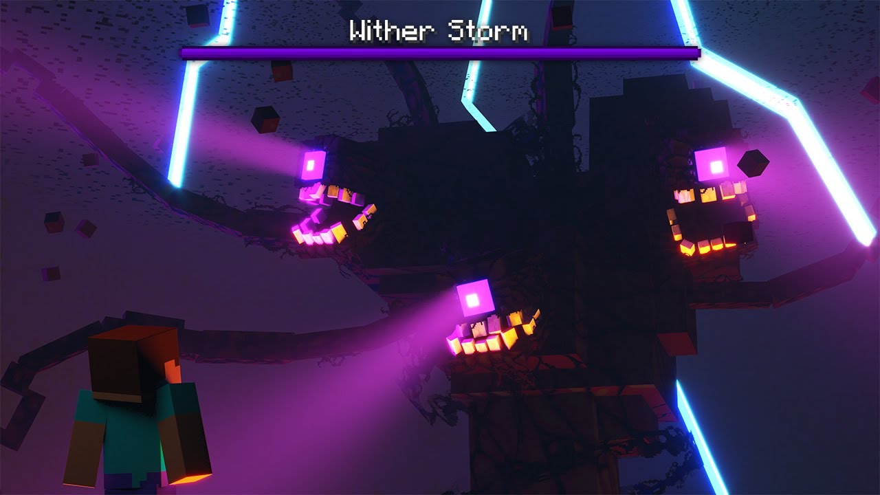 EMBRACE THE WITHERSTORM! #minecraft  [Mythicmobs x Modelengine]