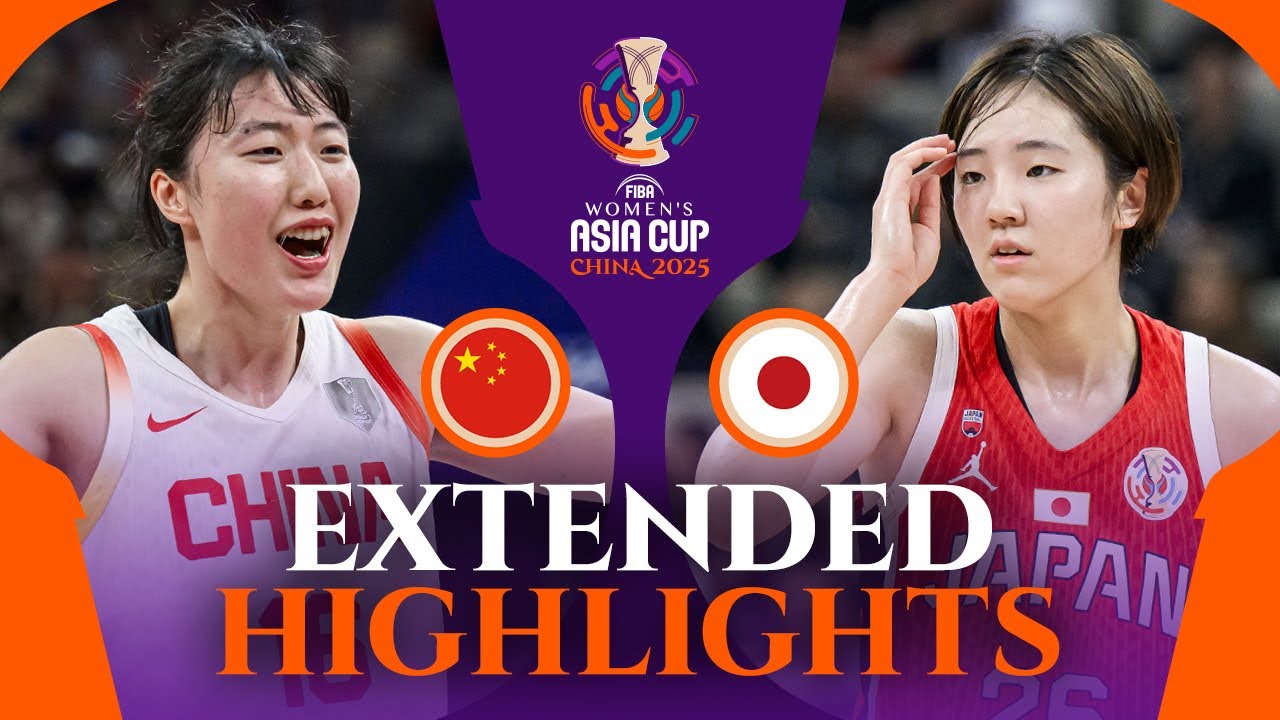 China 🇨🇳 vs Japan 🇯🇵 | Extended Highlights | FIBA Women's Asia Cup 2025