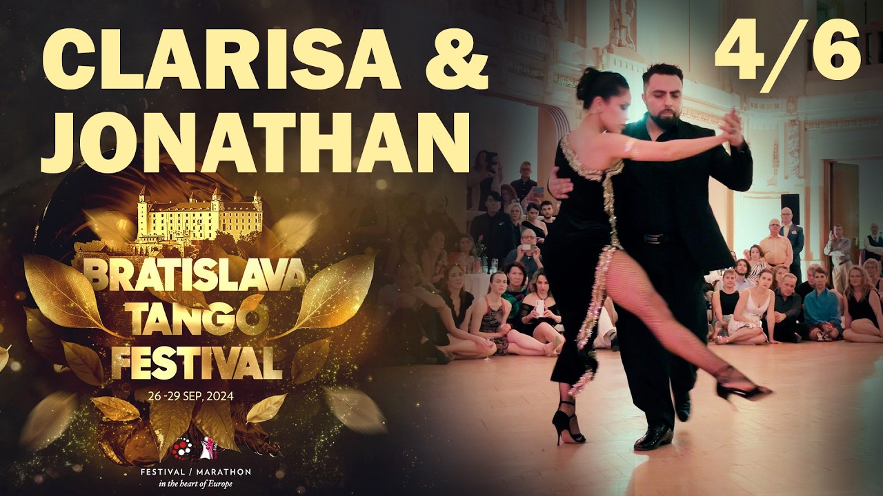 Jonathan Saavedra & Clarisa Aragon 4/6 @Bratislava Tango Festival 2024 - Mato y Voy, Pugliese