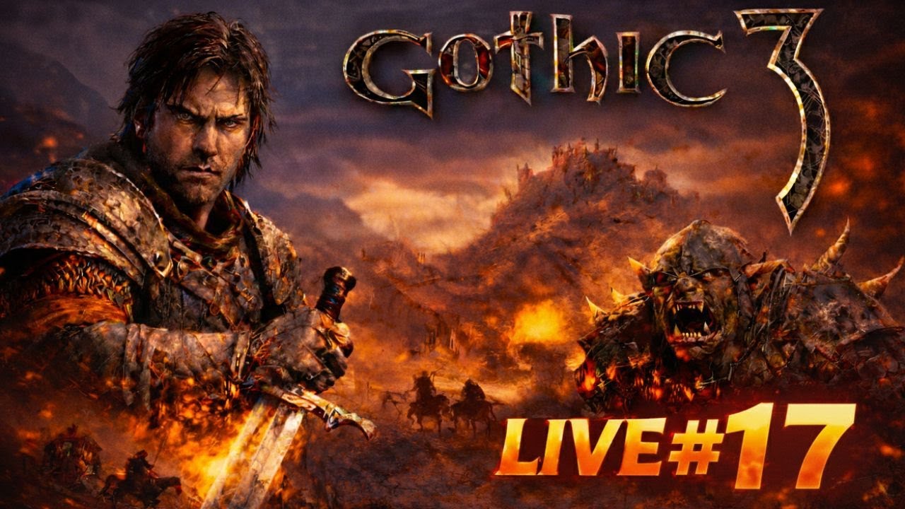 Gothic 3 z modami | Wędrówka po świecie i kolejne starcia ⚔️ – Live #17