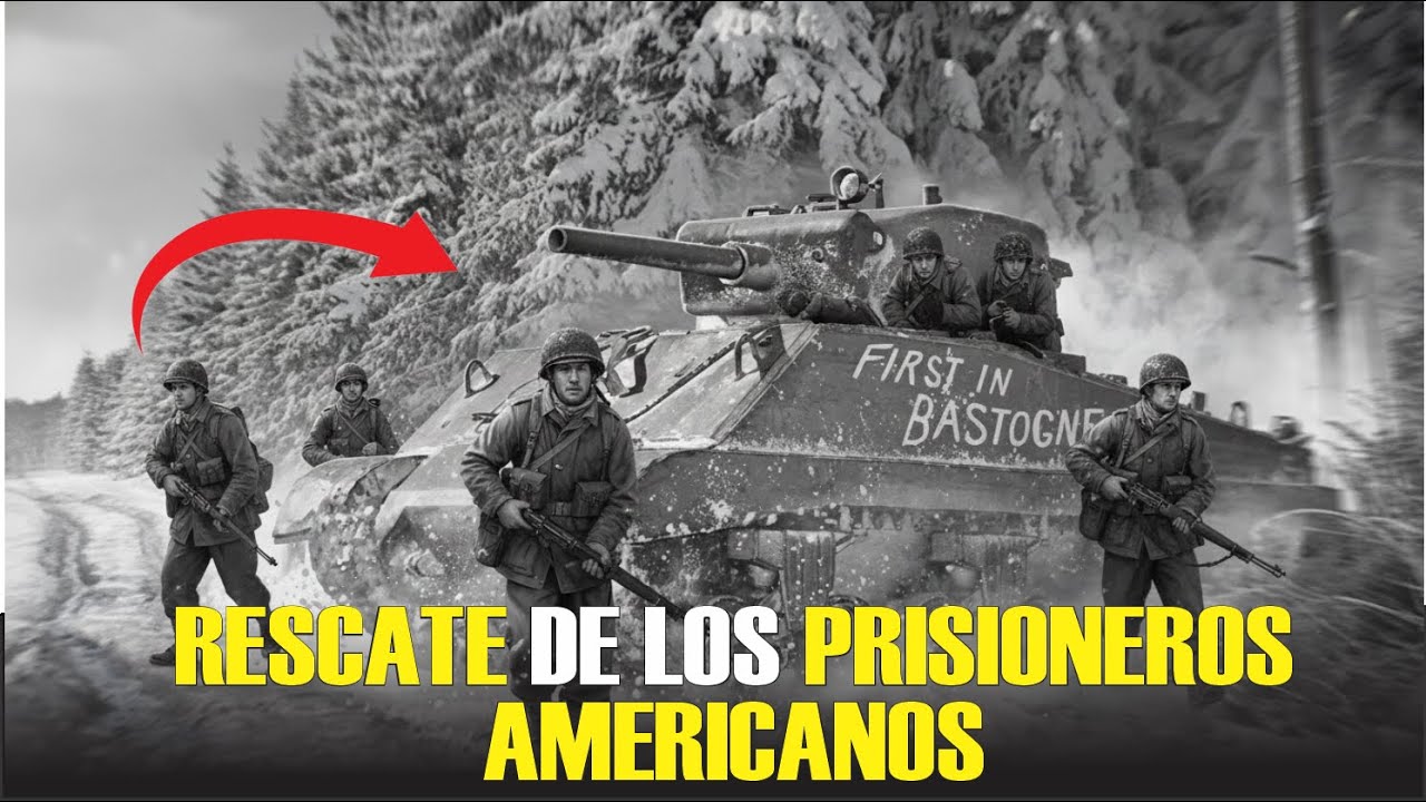 Los alemanes pensaron que los estadounidenses estaban acabados — hasta que Patton rasgó la nieve