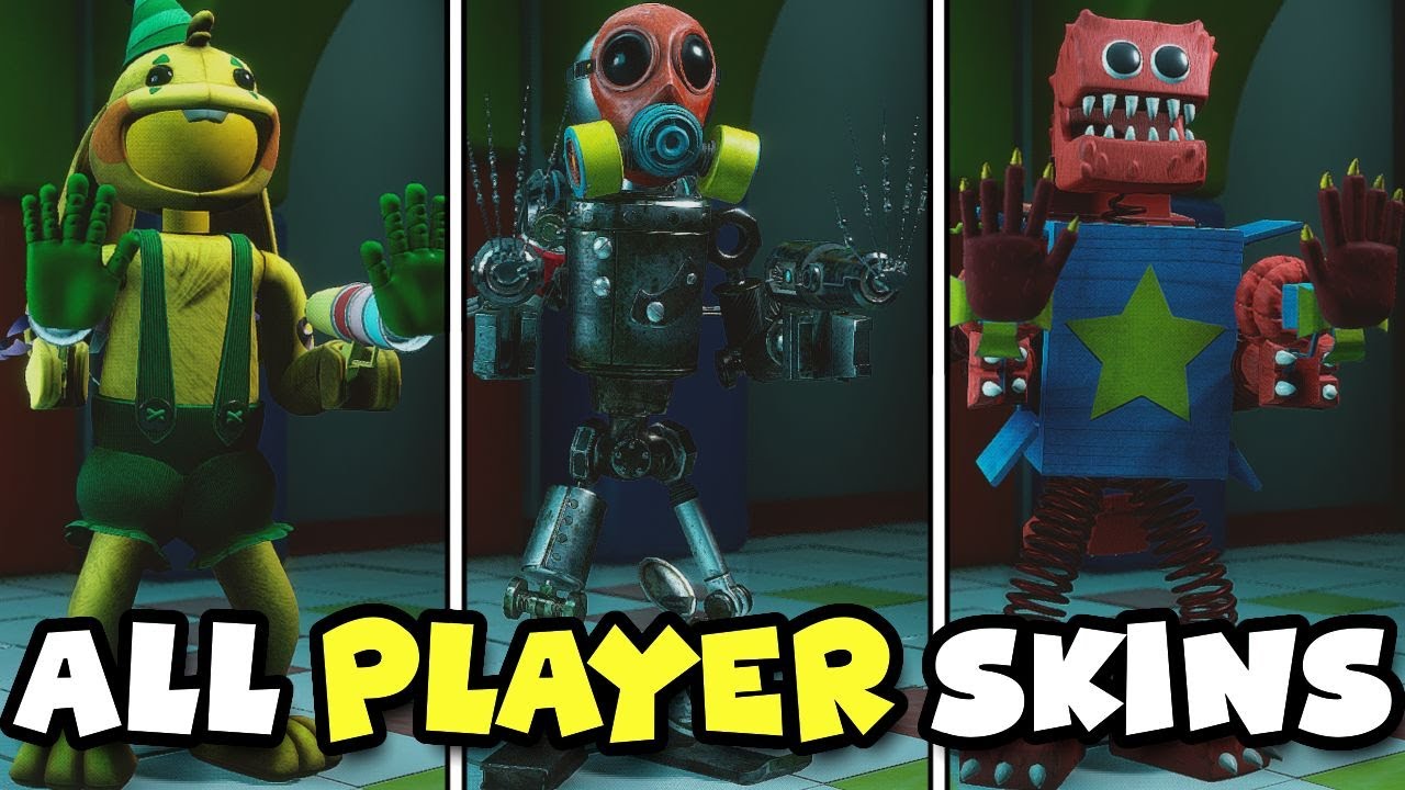Project Playtime - All Player Skins (All Cosmetics)