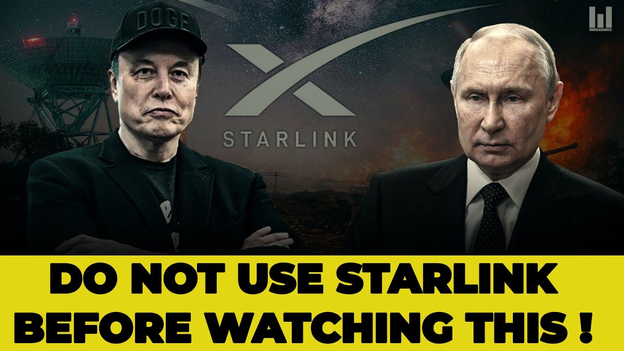 RUSSIA REVEALS WHY STARLINK IS DANGEROUS FOR AFRICA